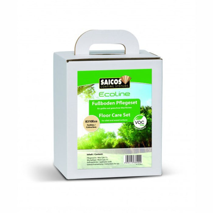 Eco Floor Care Set For Oiled Surface 1+1L