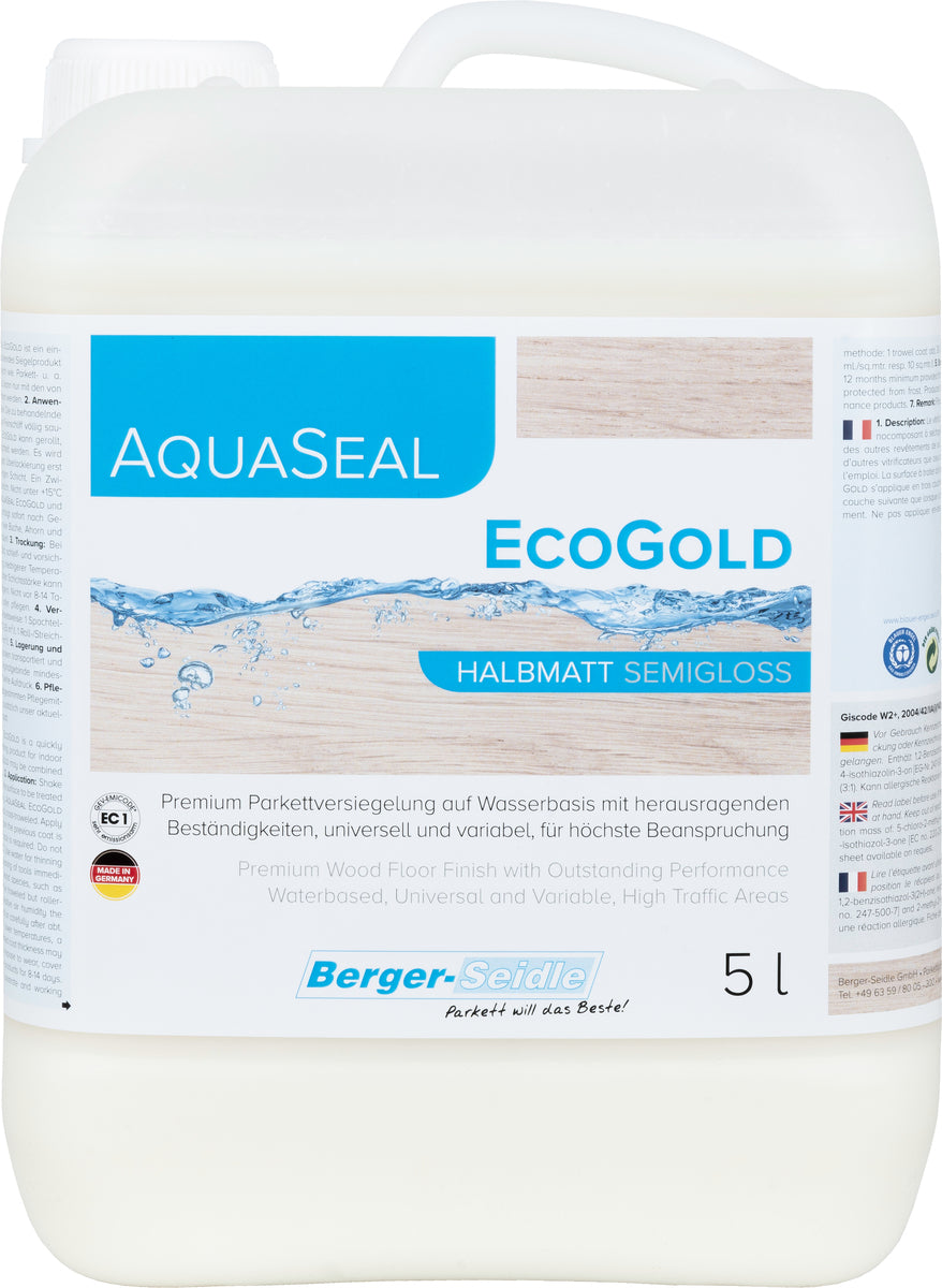 Aquaseal EcoGold lakk matt 5L