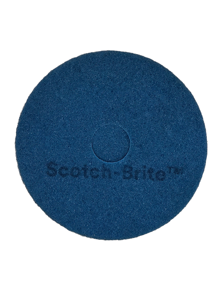 Scotch-Brite gulvpad 16" 25x406mm blå