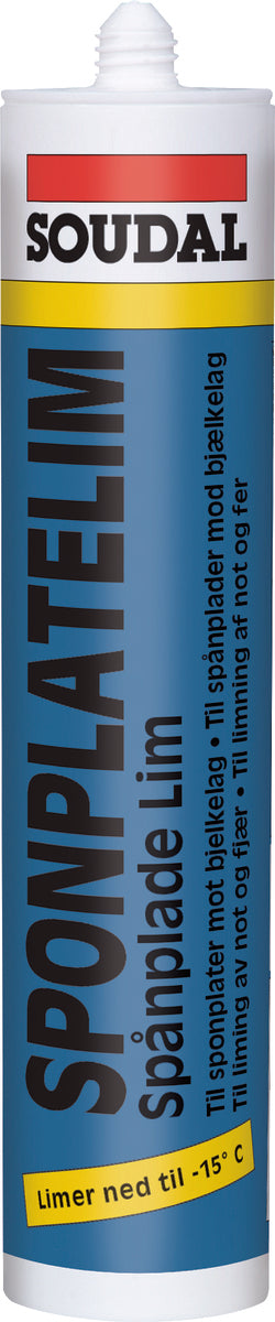 Sponplatelim lys brun 310ml