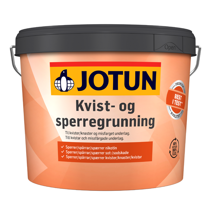 Kvist og sperrgrunn 9l
