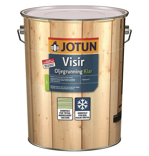 Visir oljegrunning klar 9L