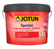 Sparkel vegg/tak medium rød 10l