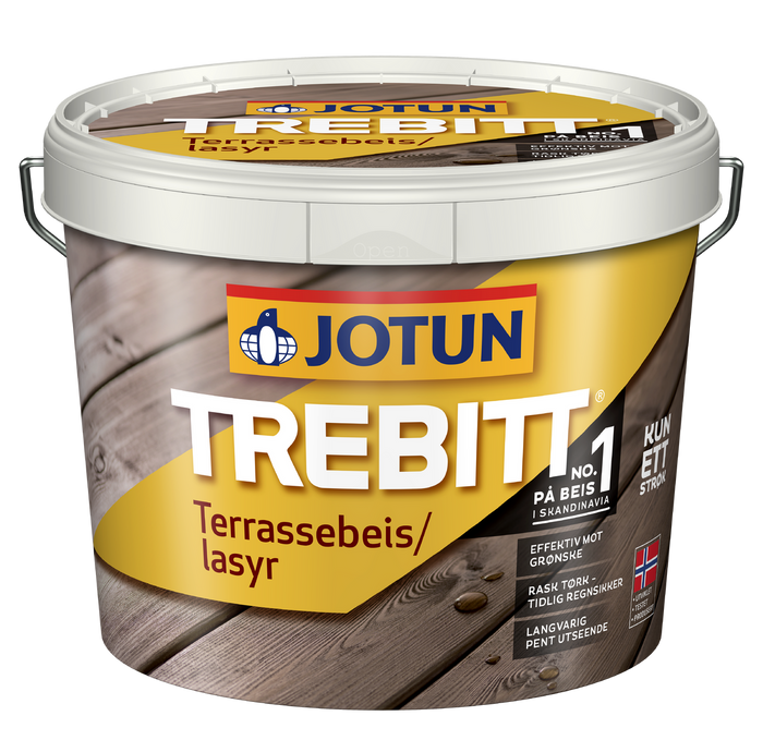 Trebitt terrassebeis oksydgul 2,7L