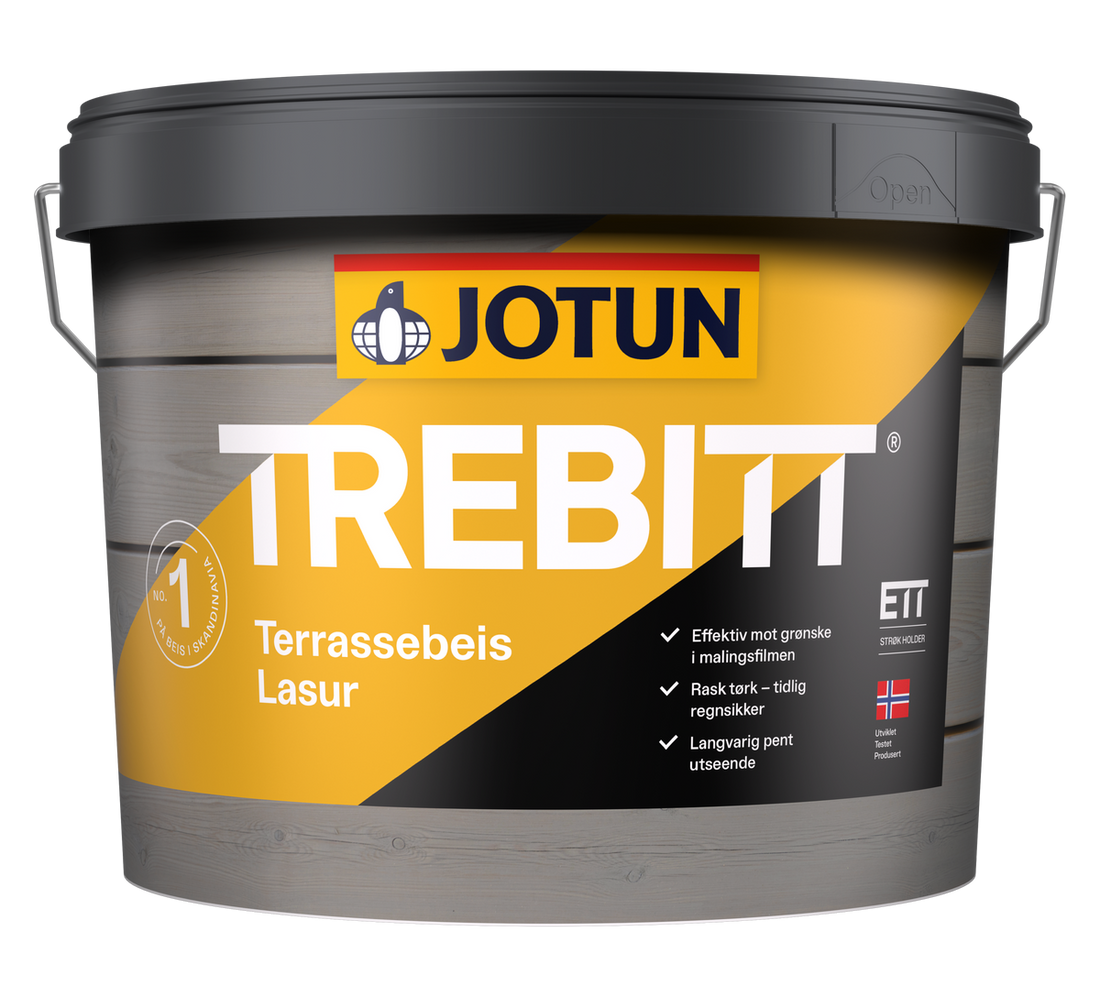 Trebitt terrassebeis oksydgul 9L