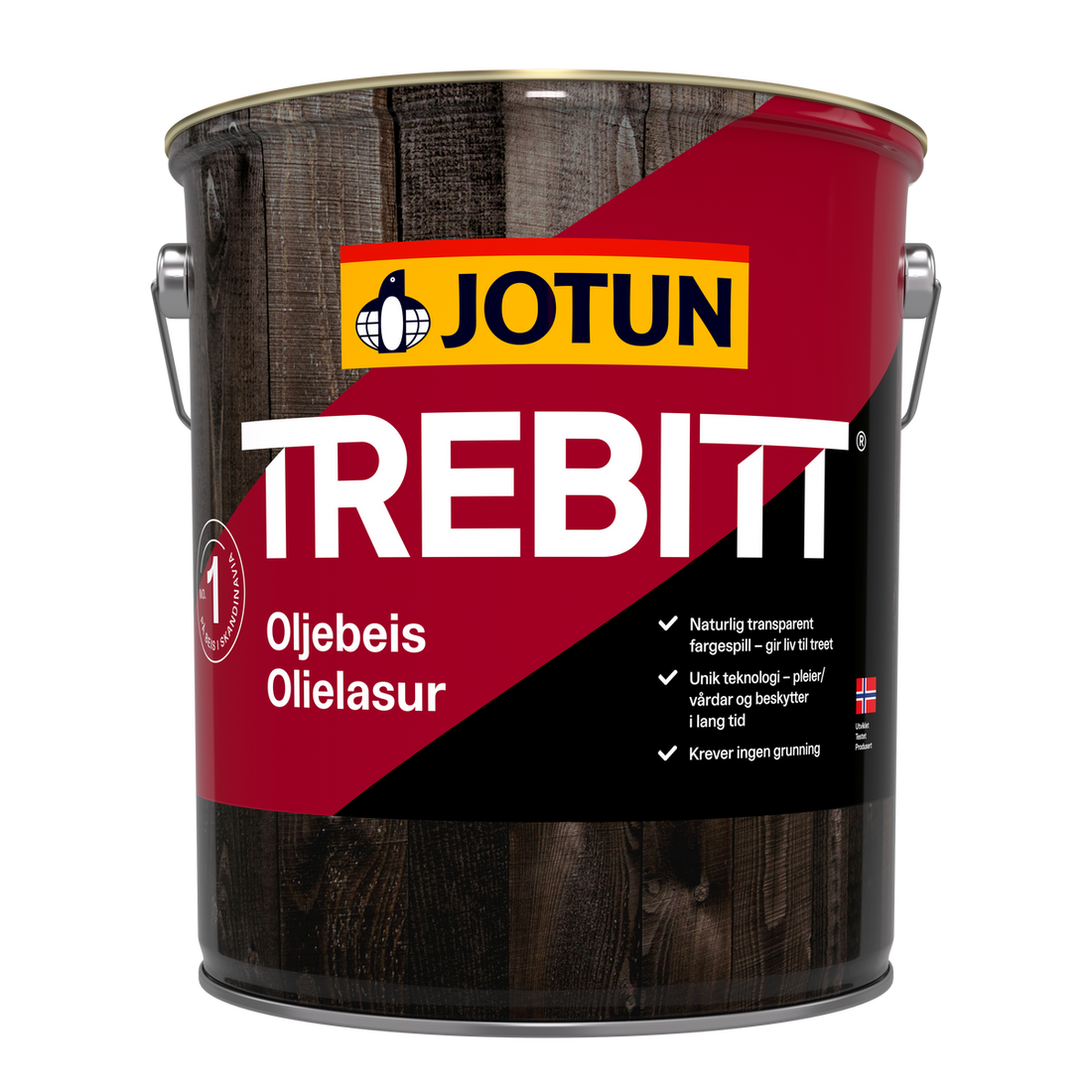 Trebitt Oljebeis Gul Base 4,5L