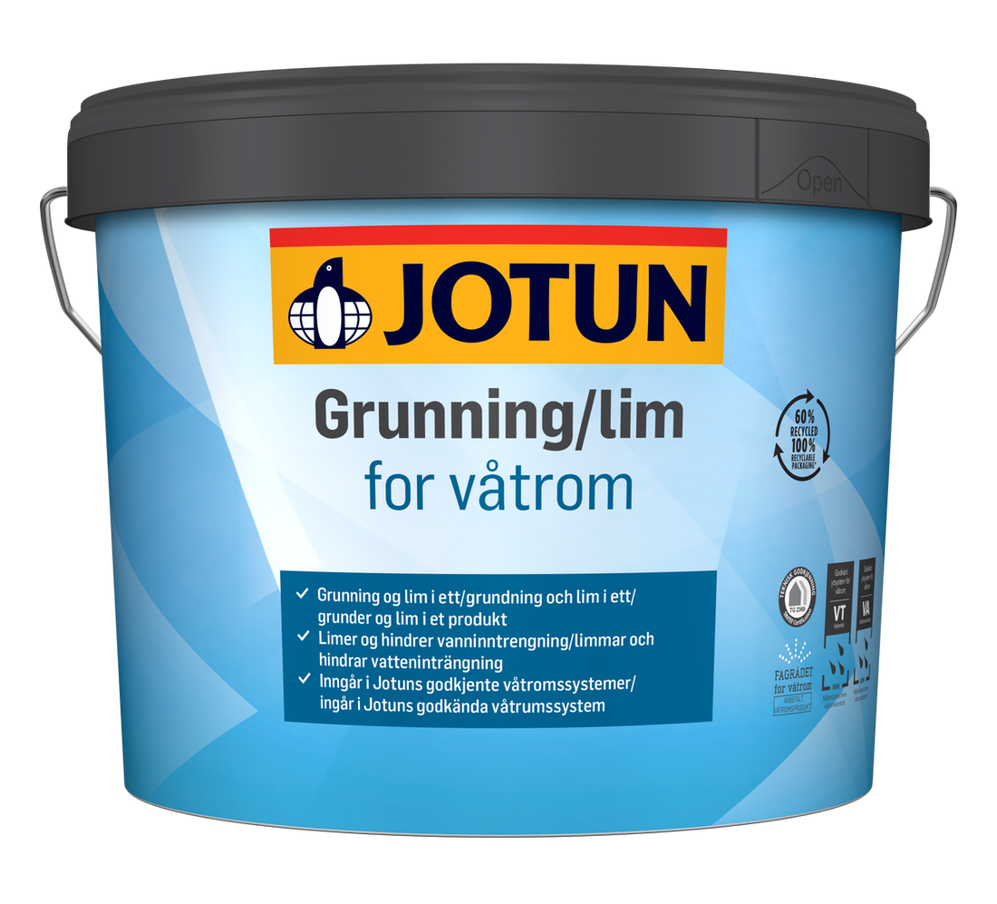 Grunning/lim våtrom 10l