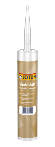 Vinduskitt linolje patron 300ml