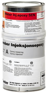 Injeksjonsepoxy 2-komp 1kg