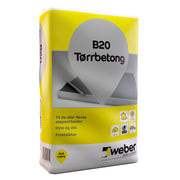 B20 tørrbetong 25kg s