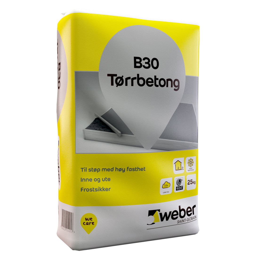 B30 tørrbetong 25kg s
