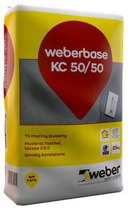 Kc50/50 mur pussmørtel 25kg s