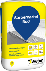 Støpemørtel bad 20kg