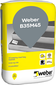 B35m45 tørrbetong 25kg