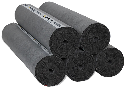 Weberfloor Akustikkmatte 5mm 1x7m