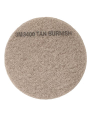 Gulvpad tan burnish pad 3400 17"