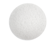 Gulvpad hvit tynn - Ø406 x 10mm
