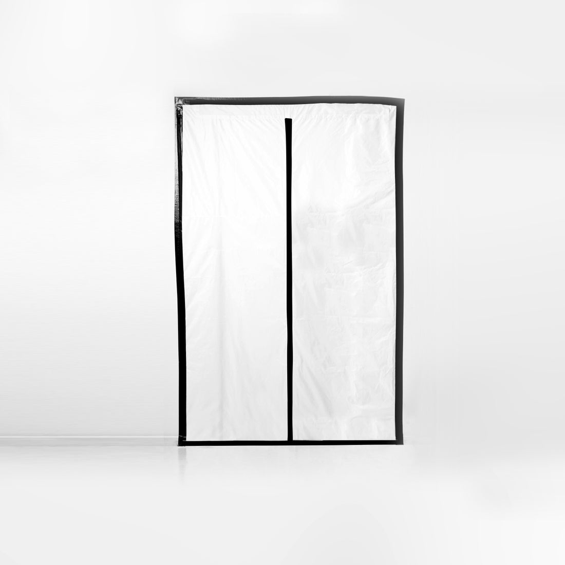 Støvdør med magnetlås 130x230cm (2pk)