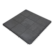 Comfort Solid 91x91cm 15mm Sort