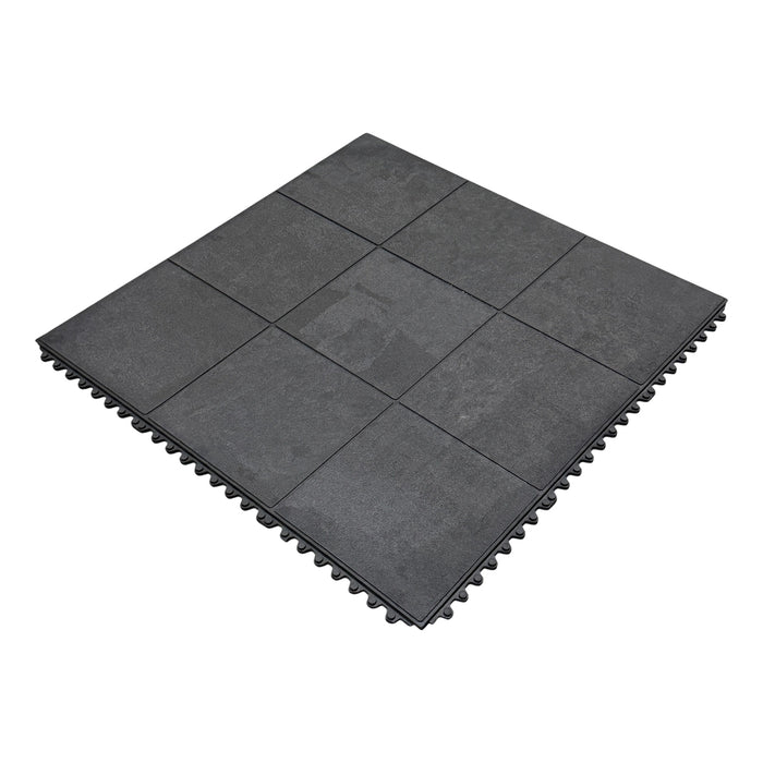 Comfort Solid 91x91cm 15mm Sort