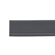 Fotlist selvklebende 70mm koksgrå pvc 50meter