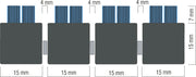 Brushmat 22/4mm