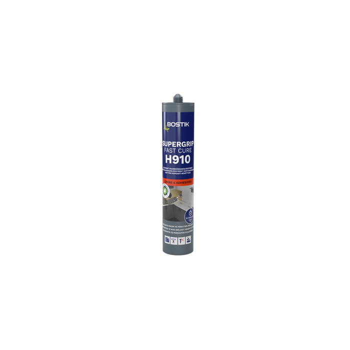 Monteringslim h910 hvit fast cure 290ml