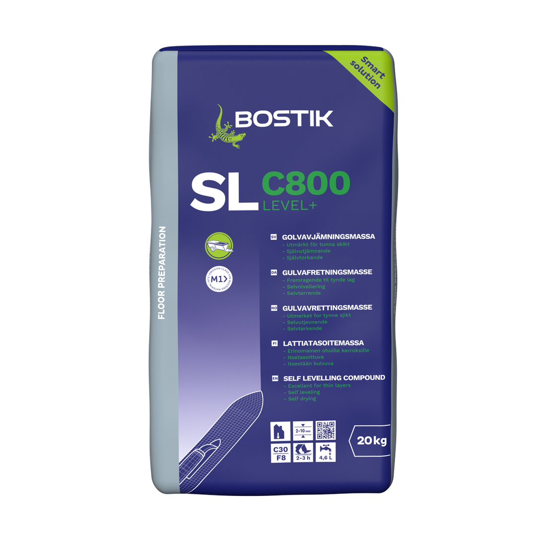 Gulvsparkel SL C800 Level+ 20kg