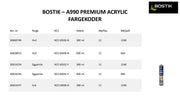 Akrylmasse A990 Premium 300ml Grå
