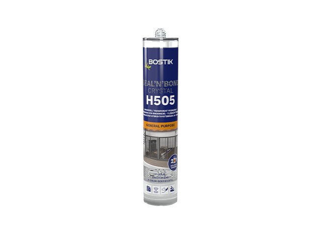 Bostik Monteringslim H505 Crystal 290ml