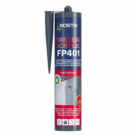Bostik FP401 Fireseal Acrylic Hvit 600ml