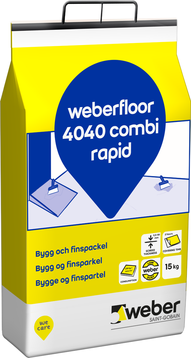 Byggsparkel 4040 combi rapid dr 15kg