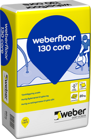 Avrettingsmasse weberfloor 130 core 20kg