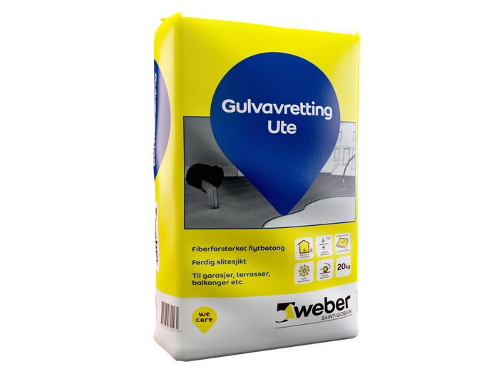 Weberfloor gulvavretting ute 20kg