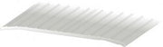Skjøtelist nr 109 sølv 200cm