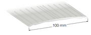 Skjøtelist SK16 sølv 300cm