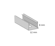 Skjøtelist nr 75 eik 100cm