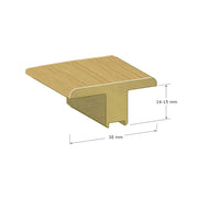 Skjøtelist nr 75 eik 100cm
