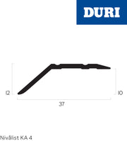 Nivålist KA04 gull 270cm
