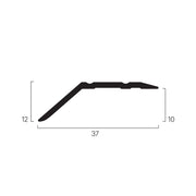 Nivålist KA04 messing 270cm