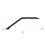 Nivålist KA05 sølv matt 270cm