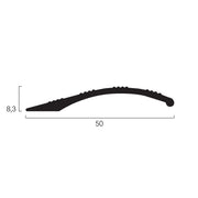Nivålist KA18 sølv 300cm