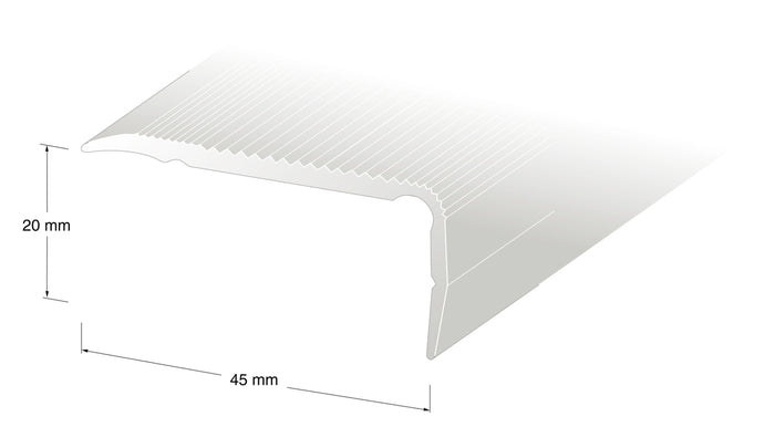 Trappenese NO 21 sølv 300cm
