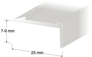 Terskellist NO 24 sølv 300cm