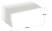 Trappenese NH 11 sølv 300cm