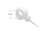 Trappestangholder 13mm forniklet