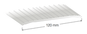 Skjøtelist SK18 sølv 300cm