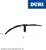 Nivålist SY21 gull 300cm