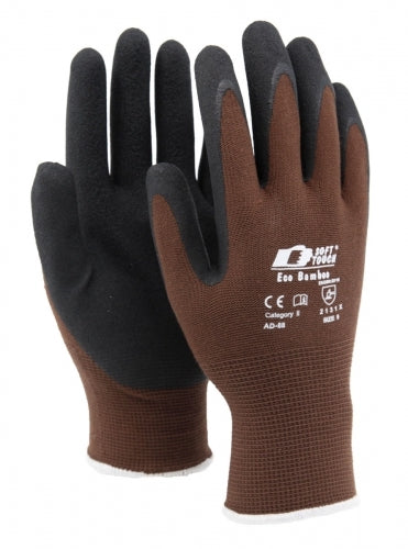 Soft touch hanske eco bamboo