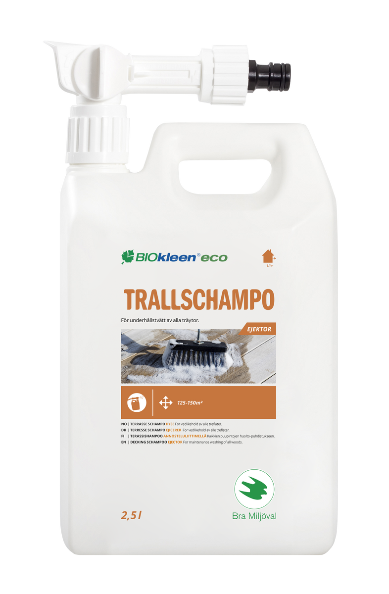 Terrasseshampoo ejektor 2,5l